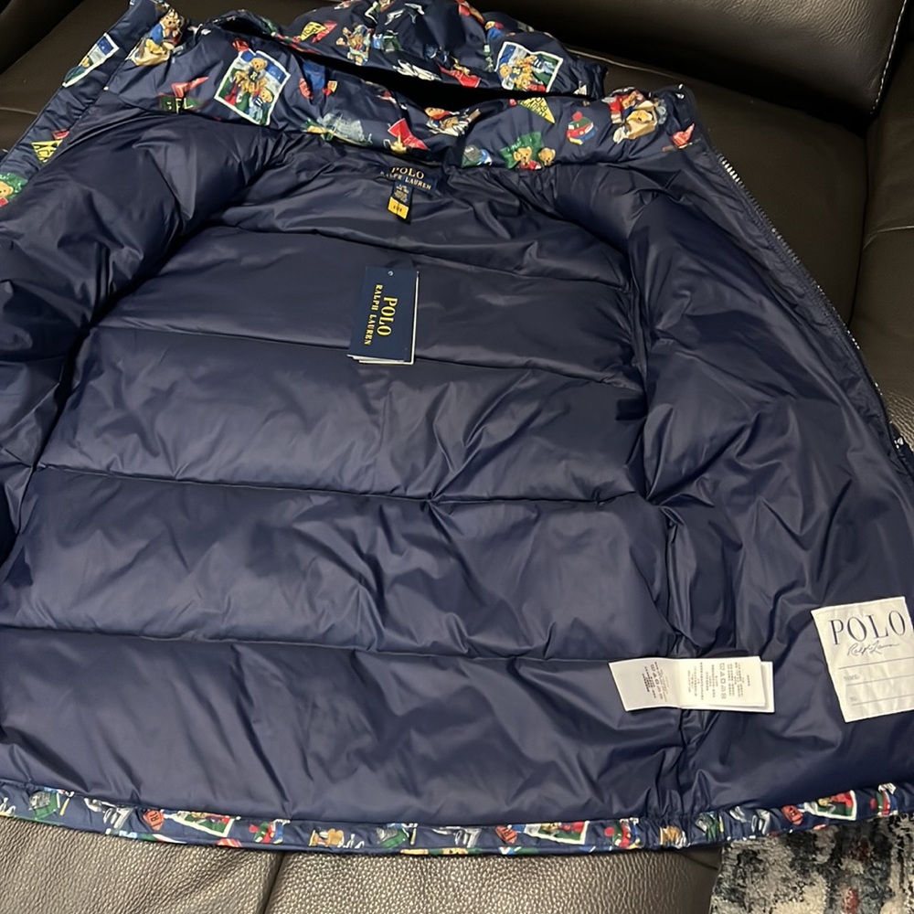Boys size 14-16 Ralph Lauren coat - Picture 2 of 12